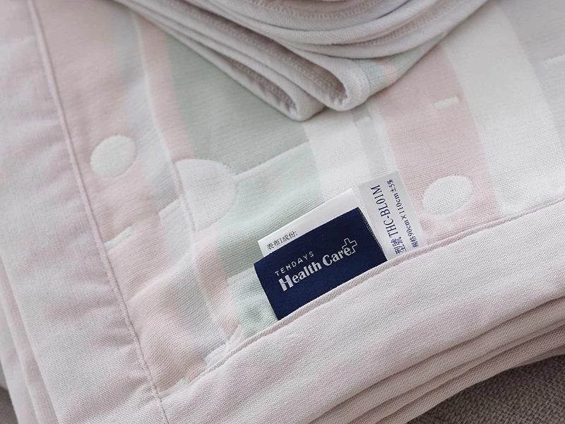 氧化鋅抗菌天然棉蓋毯