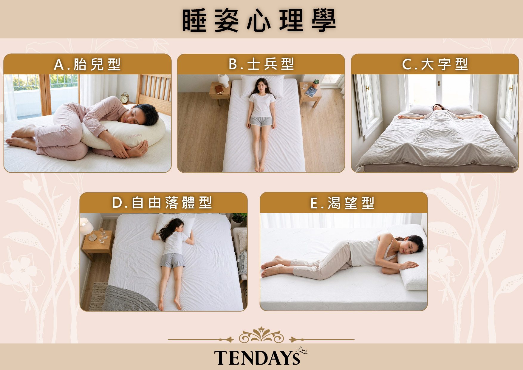 【睡眠行為學】深夜的靈魂告白：從睡姿解密你的「心理壓力」與「生理修復」