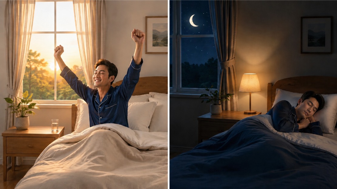 銀髮族睡眠改善指南:年長者睡不好原因、日常作息與床墊挑選重點 銀髮族臥室安全與年長者夜間起身防跌建議
