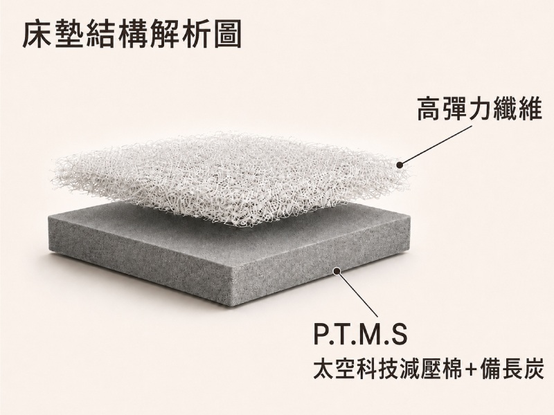 葉蔓緣冬夏兩用紓壓床6cm 葉蔓緣冬夏兩用紓壓床6cm