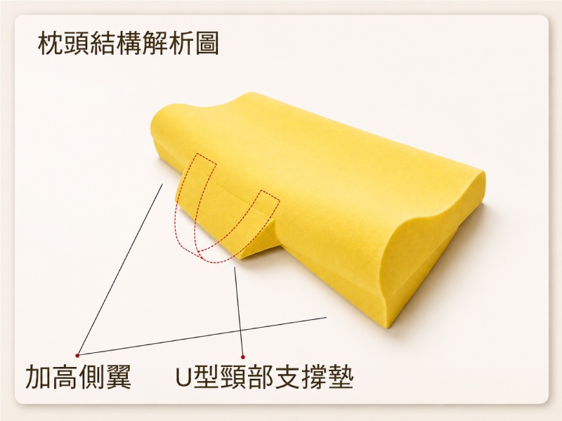希臘蓋婭U型健康枕