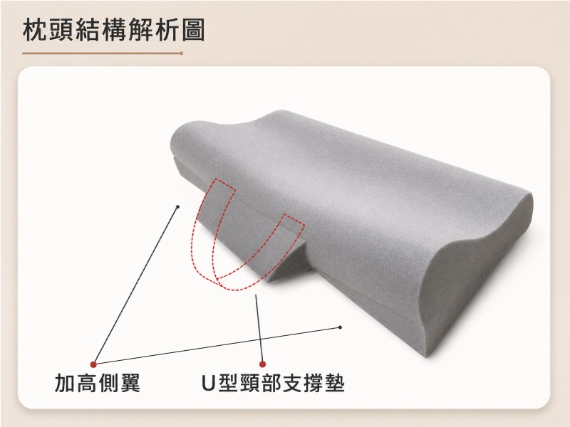 葉涓悠然U型健康枕