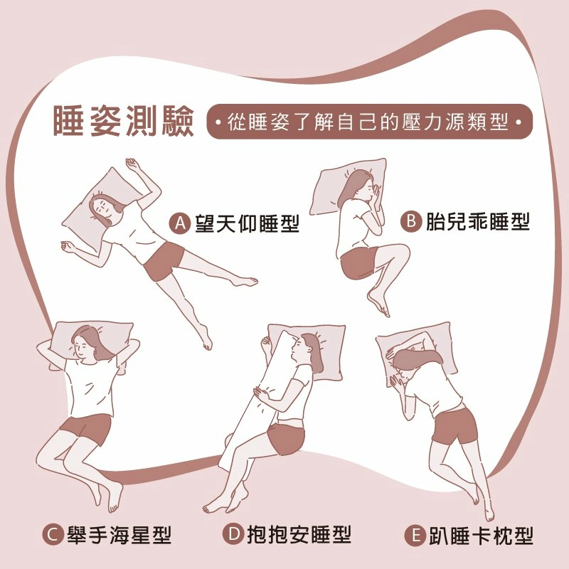 準到爆炸 ! 從睡姿了解自己的隱藏性格與壓力源類型